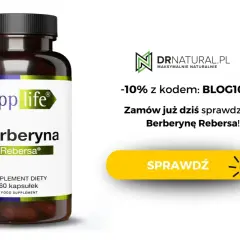 Suplement diety Berberyna Rebersa. Zastanawiasz się nad berberyna skutki uboczne? Sprawdź ofertę i zamów!